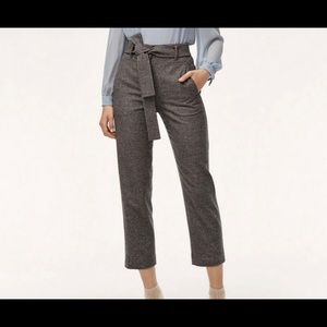 Aritzia Wilfred wool tie front pant
